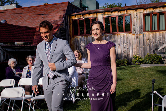 Karissa Cook & Lee Edmands | The Old Mill Westminster, MA - Wedding Celebration Photos