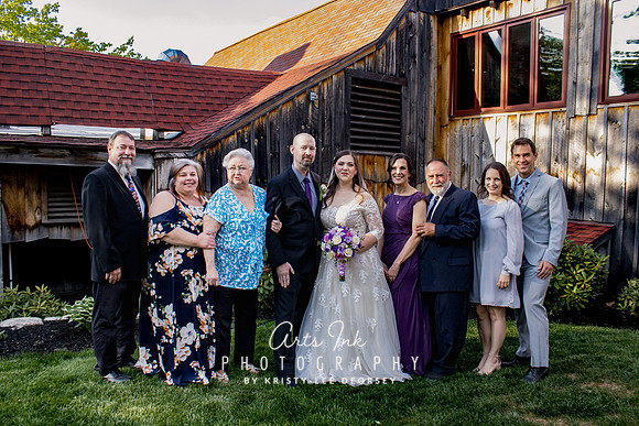 Karissa Cook & Lee Edmands | The Old Mill Westminster, MA - Wedding Celebration Photos
