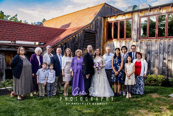 Karissa Cook & Lee Edmands | The Old Mill Westminster, MA - Wedding Celebration Photos