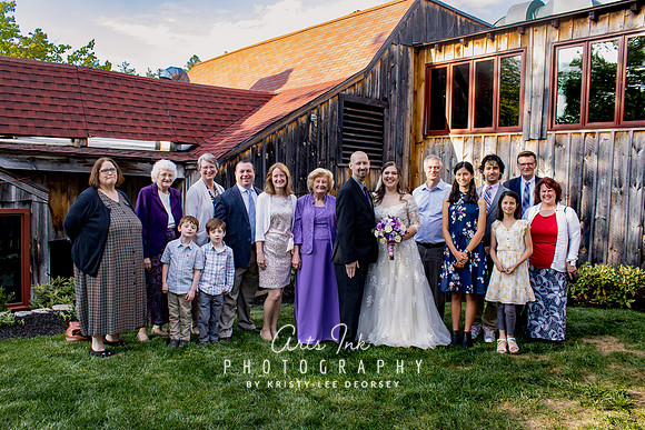 Karissa Cook & Lee Edmands | The Old Mill Westminster, MA - Wedding Celebration Photos