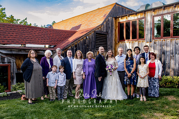 Karissa Cook & Lee Edmands | The Old Mill Westminster, MA - Wedding Celebration Photos