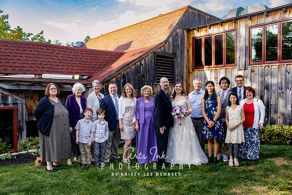 Karissa Cook & Lee Edmands | The Old Mill Westminster, MA - Wedding Celebration Photos