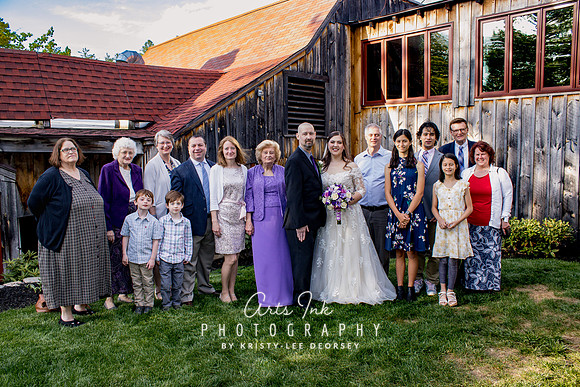 Karissa Cook & Lee Edmands | The Old Mill Westminster, MA - Wedding Celebration Photos