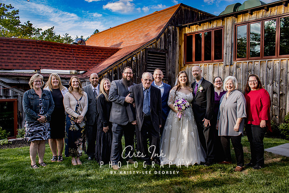 Karissa Cook & Lee Edmands | The Old Mill Westminster, MA - Wedding Celebration Photos