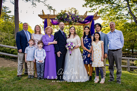 Karissa Cook & Lee Edmands | The Old Mill Westminster, MA - Wedding Celebration Photos