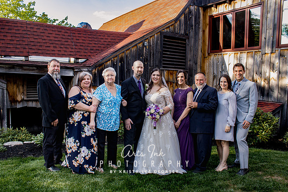 Karissa Cook & Lee Edmands | The Old Mill Westminster, MA - Wedding Celebration Photos
