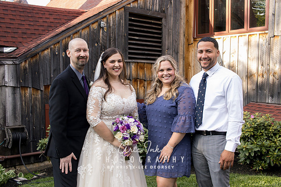 Karissa Cook & Lee Edmands | The Old Mill Westminster, MA - Wedding Celebration Photos
