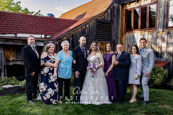 Karissa Cook & Lee Edmands | The Old Mill Westminster, MA - Wedding Celebration Photos