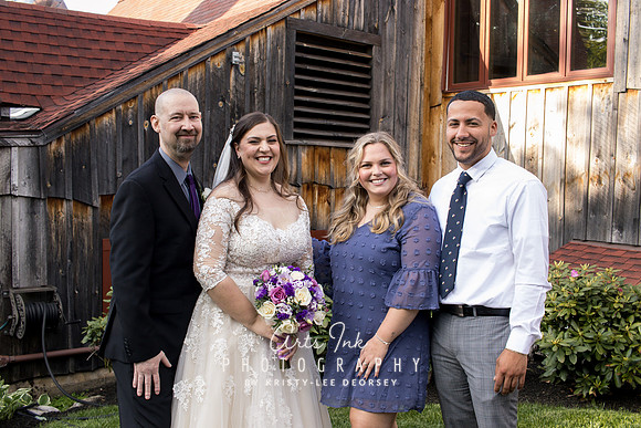 Karissa Cook & Lee Edmands | The Old Mill Westminster, MA - Wedding Celebration Photos