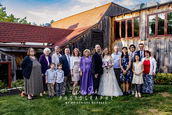 Karissa Cook & Lee Edmands | The Old Mill Westminster, MA - Wedding Celebration Photos