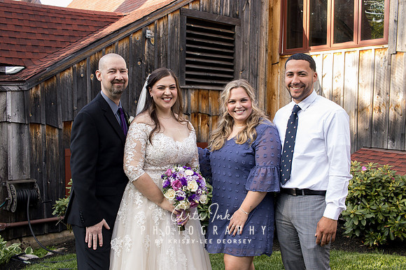 Karissa Cook & Lee Edmands | The Old Mill Westminster, MA - Wedding Celebration Photos