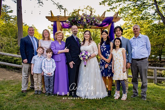 Karissa Cook & Lee Edmands | The Old Mill Westminster, MA - Wedding Celebration Photos