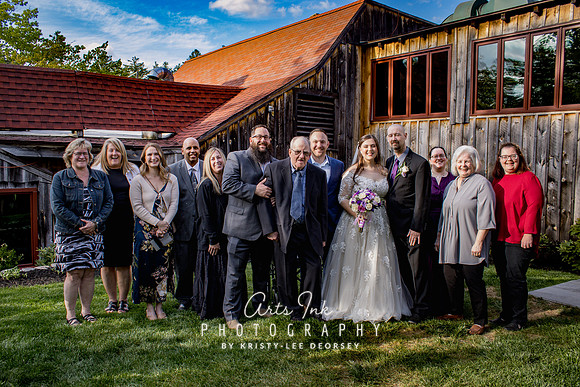 Karissa Cook & Lee Edmands | The Old Mill Westminster, MA - Wedding Celebration Photos