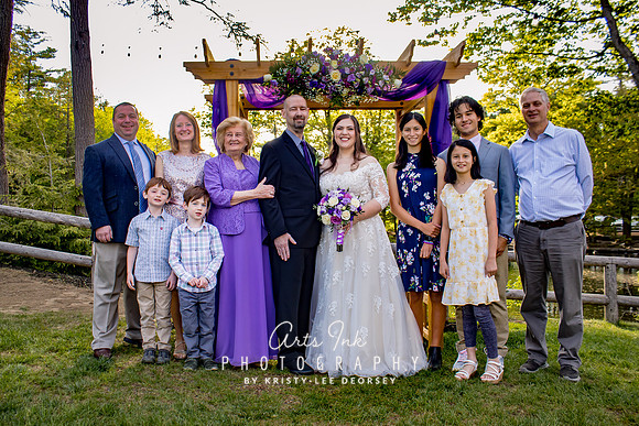 Karissa Cook & Lee Edmands | The Old Mill Westminster, MA - Wedding Celebration Photos