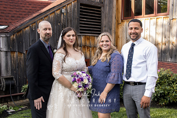 Karissa Cook & Lee Edmands | The Old Mill Westminster, MA - Wedding Celebration Photos