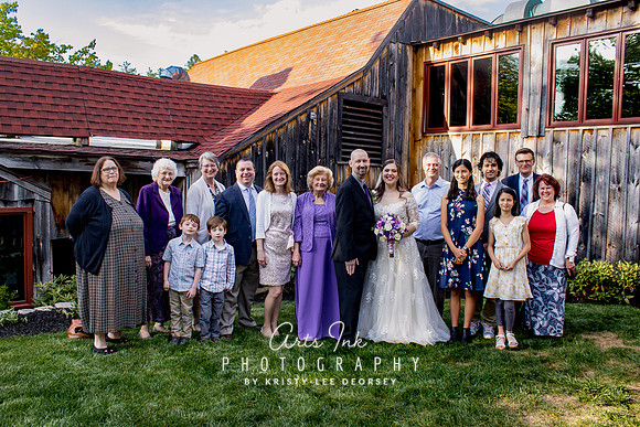 Karissa Cook & Lee Edmands | The Old Mill Westminster, MA - Wedding Celebration Photos
