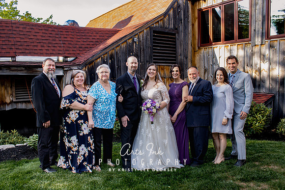 Karissa Cook & Lee Edmands | The Old Mill Westminster, MA - Wedding Celebration Photos