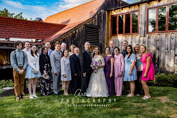 Karissa Cook & Lee Edmands | The Old Mill Westminster, MA - Wedding Celebration Photos