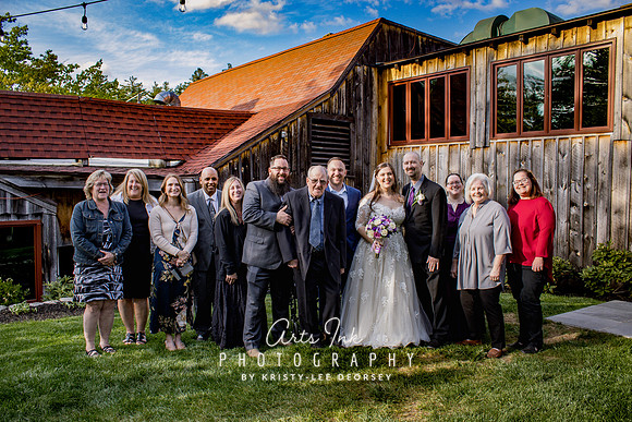 Karissa Cook & Lee Edmands | The Old Mill Westminster, MA - Wedding Celebration Photos
