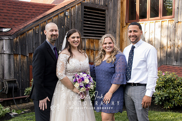 Karissa Cook & Lee Edmands | The Old Mill Westminster, MA - Wedding Celebration Photos