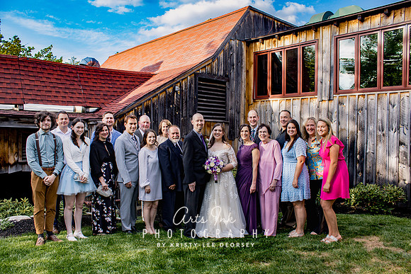 Karissa Cook & Lee Edmands | The Old Mill Westminster, MA - Wedding Celebration Photos