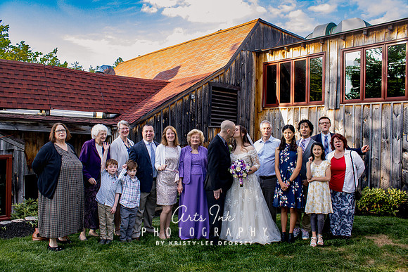 Karissa Cook & Lee Edmands | The Old Mill Westminster, MA - Wedding Celebration Photos