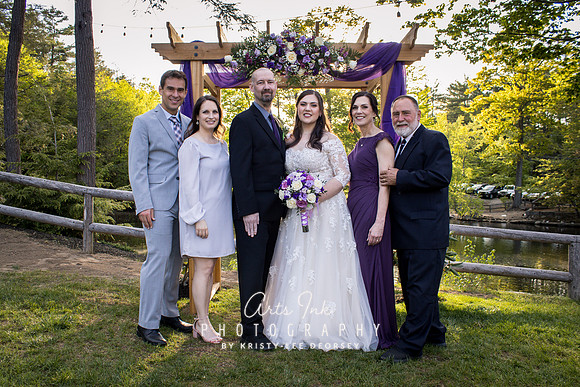 Karissa Cook & Lee Edmands | The Old Mill Westminster, MA - Wedding Celebration Photos