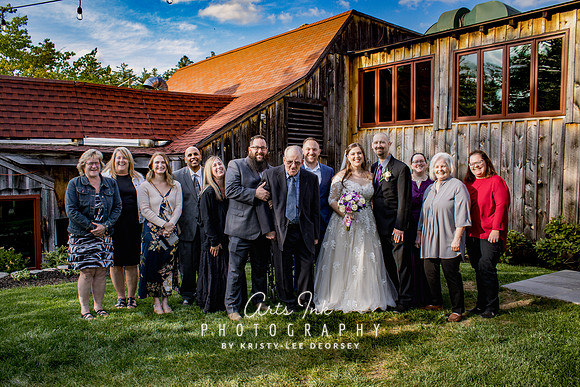 Karissa Cook & Lee Edmands | The Old Mill Westminster, MA - Wedding Celebration Photos