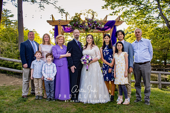 Karissa Cook & Lee Edmands | The Old Mill Westminster, MA - Wedding Celebration Photos