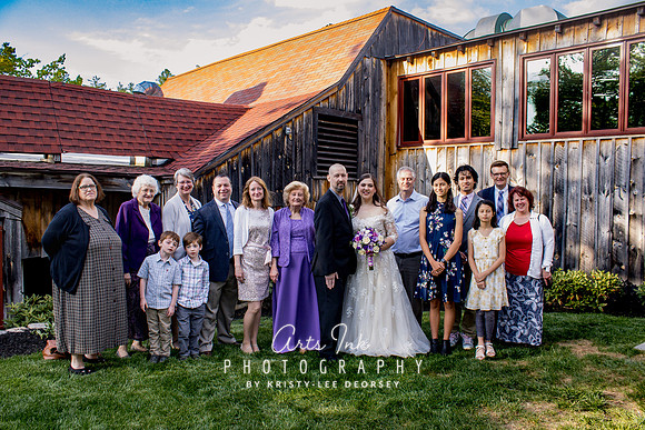 Karissa Cook & Lee Edmands | The Old Mill Westminster, MA - Wedding Celebration Photos
