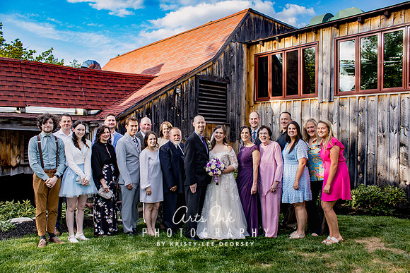 Karissa Cook & Lee Edmands | The Old Mill Westminster, MA - Wedding Celebration Photos