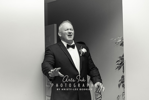 First Look Wedding Photography - Cyprian Keys Country Club Wedding
