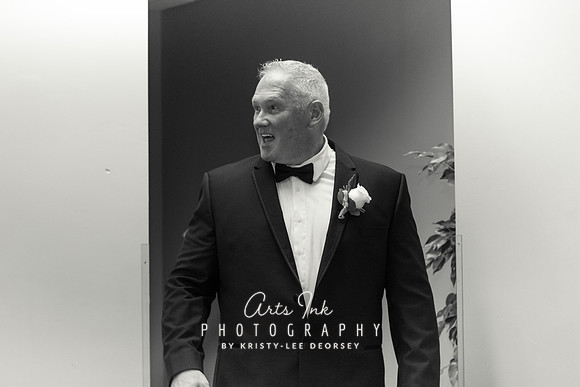 First Look Wedding Photography - Cyprian Keys Country Club Wedding