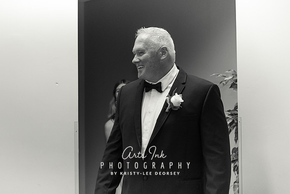 First Look Wedding Photography - Cyprian Keys Country Club Wedding