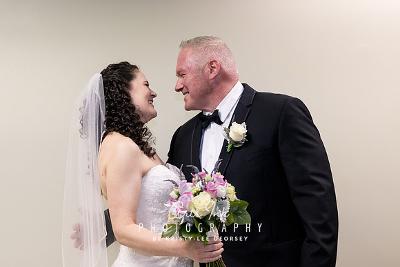 First Look Wedding Photography - Cyprian Keys Country Club Wedding